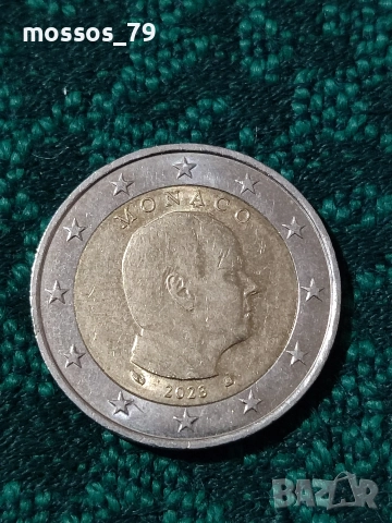 Монета 2€ Монако 2023г, снимка 2 - Нумизматика и бонистика - 52821142