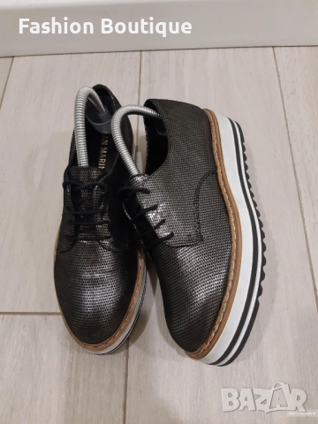 Дамски затворени обувки със стабилна подметка, 36/37 номер , снимка 5 - Дамски ежедневни обувки - 51818299