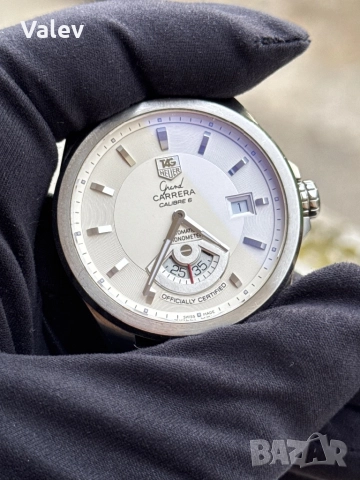Мъжки часовник TAG Heuer Grand Carrera Automatic, снимка 4 - Мъжки - 52628629