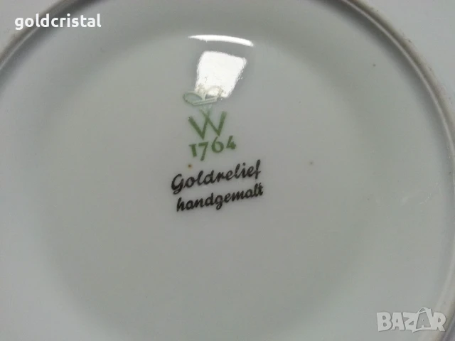 стар немски порцелан чаша за чай кафе, снимка 4 - Антикварни и старинни предмети - 18594164