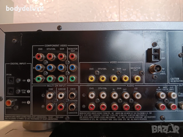 YAMAHA HTR-6030 аудио/видео ресийвър, снимка 6 - Ресийвъри, усилватели, смесителни пултове - 53334764