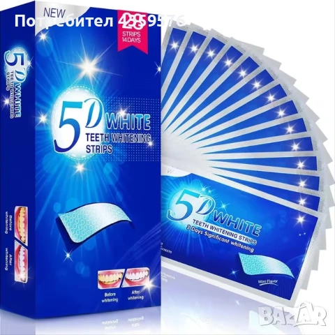 Ленти за избелване на зъби 5D white teeth