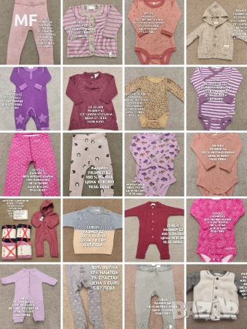 МЕРИНО ВЪЛНЕНИ ПРЕДЛОЖЕНИЯ ЗА БЕБЕТА 