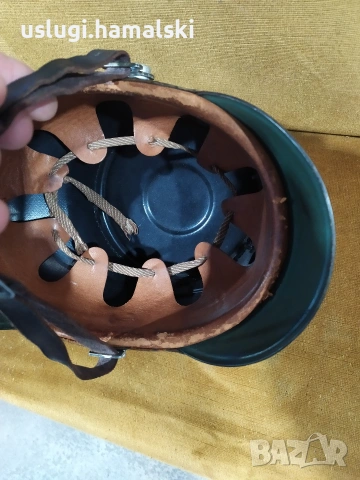 Рядка стара немска каска/шапка, снимка 7 - Антикварни и старинни предмети - 53590085