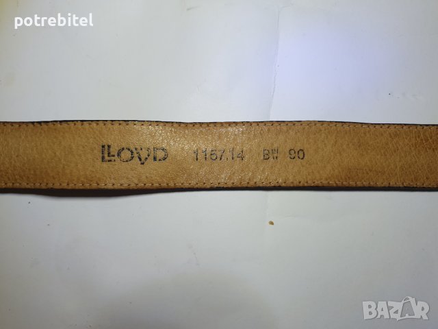 Колан естествена кожа Loyd, снимка 2 - Колани - 40425980