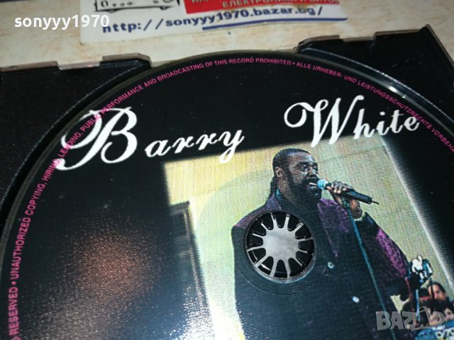 BARRY WHITE CD 1508231042, снимка 15 - CD дискове - 41860206