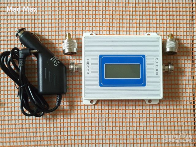 Автомобилен Car 2G 3G 4G LTE Booster Repeater Усилвател GSM Сигнал 900~1800 MHz, снимка 2 - Мрежови адаптери - 41367550