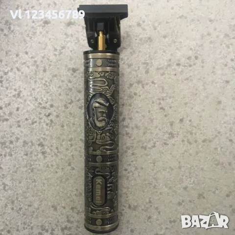 Професионален тример/ машинка за подстригване на коса SHINON/KEMEI, снимка 6 - Тримери - 53836122