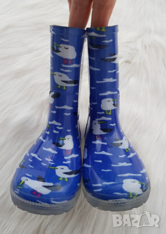 Гумени ботуши №22 - светещи, снимка 3 - Детски боти и ботуши - 44687979