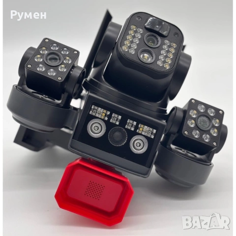 Соларна охранителна камера Sunvision – 16 MP, 3 обектива, аларма  ,  Wi-Fi , модел 28-80, снимка 9 - Камери - 53106560