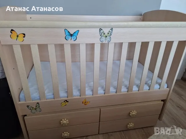 Продавам детско легло, снимка 3 - Бебешки легла и матраци - 49196907