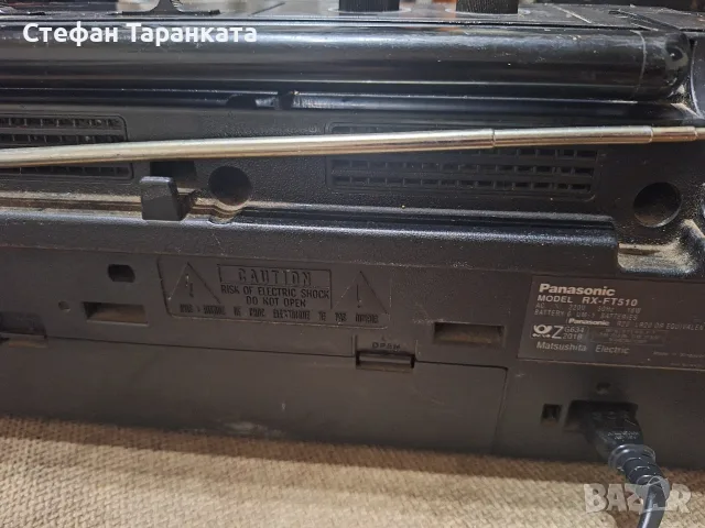 двукасетачен касетофон Panasonic , снимка 8 - Радиокасетофони, транзистори - 55894409