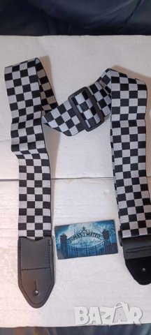 Black and White колан за китара на ПРОМОЦИЯ, снимка 2 - Китари - 41558735