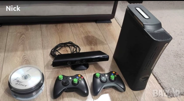 XBox 360 + kinect sport , снимка 2 - Друга електроника - 52928178
