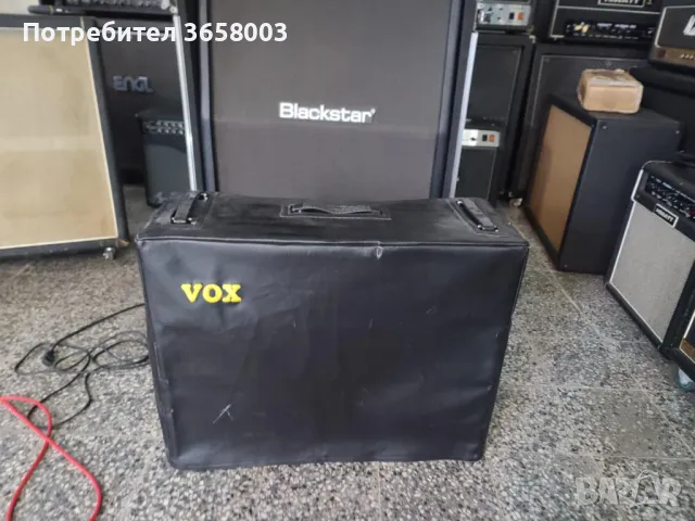 VOX AC30 CC2 2x12 лампов китарен усилвател с кожен калъф, снимка 2 - Китари - 49879989