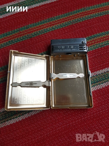 Запалка табакера SUNFLOWER , снимка 3 - Антикварни и старинни предмети - 52749847