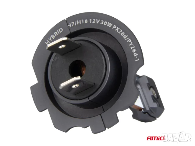 LED крушки AMiO Hybrid H7 6000K 60W 12V CANBUS, снимка 3 - Аксесоари и консумативи - 55868749