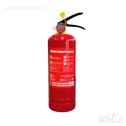 ПОЖАРОГАСИТЕЛ 2кг, С МОНОМЕТЪР, ПРАХОВ - 42008