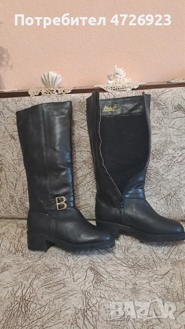 дамски ботуши естествена кожа , снимка 2 - Дамски ботуши - 53374626