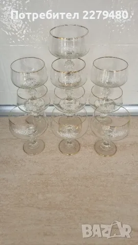 Стъклени чаши 10 броя