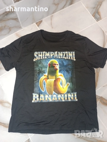 Brainrot тениска XXL - 13 лв, снимка 2 - Тениски - 51762546