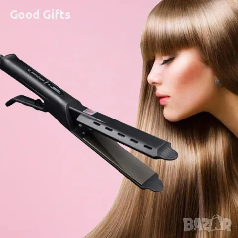 Керамична преса за изправяне на коса TOURMALINE Sonar SN-316, снимка 8 - Преси за коса - 50209411