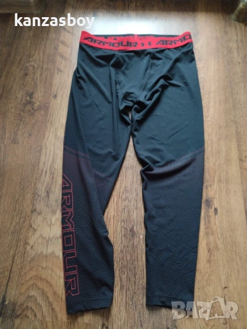 Under Armour HEATGEAR ARMOUR GRAPHIC LEGGING  - мъжки фитнес клин Л , снимка 7 - Спортни дрехи, екипи - 53304664