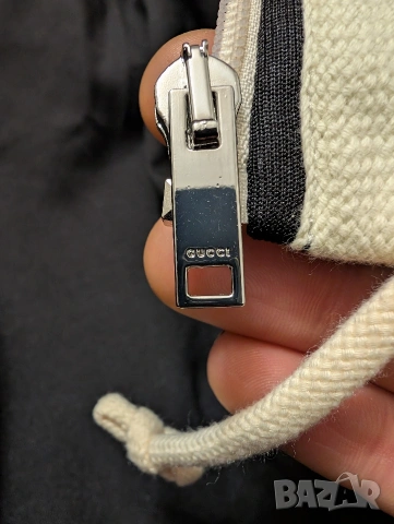 Gucci памучен комплект с лого на райета /спортен комплект / анцунг / суитчър /джърси размер S-М, снимка 14 - Спортни дрехи, екипи - 53851969