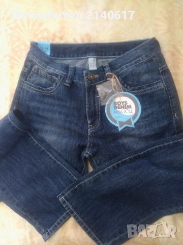 Нови дънки BOYS  DENIM  до ръст 164(13/14г), снимка 6 - Детски панталони и дънки - 41902413
