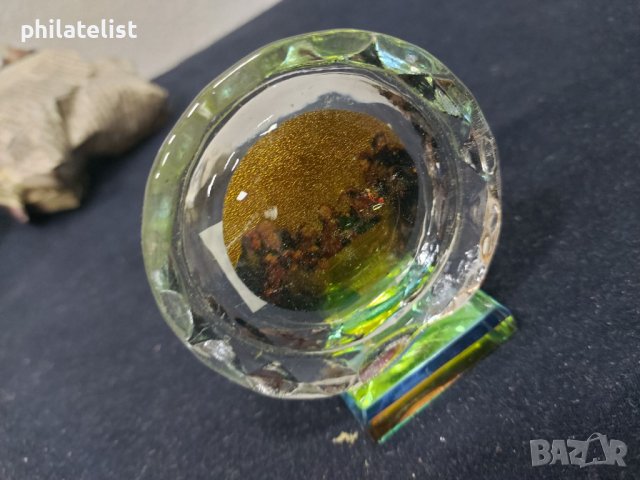 сувенир с икона - стъклен., снимка 2 - Икони - 40749841