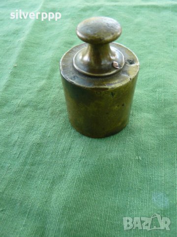  Стара бронзова тежест за везна 