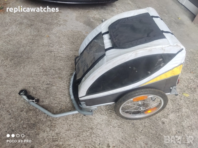 велосипедно ремарке за домашен любимец или багаж, снимка 3 - Аксесоари за велосипеди - 51452171