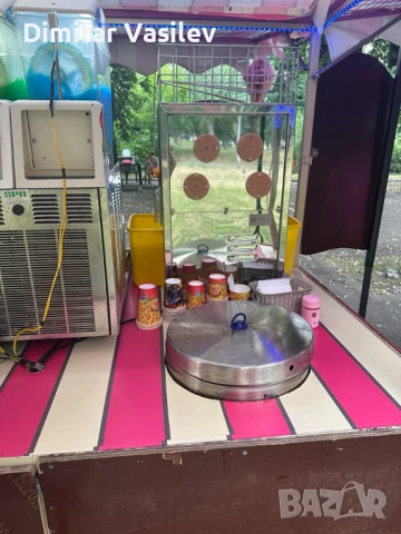Количка за крем сладолед,скрежина,фреш и царевица на пара, снимка 7 - Машини за сладолед - 50899147
