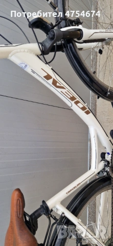 Дамски алуминиев велосипед IDEAL колело 28", снимка 4 - Велосипеди - 53707921
