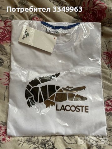 Оригинална тениска Lacoste, снимка 1 - Тениски - 42158685