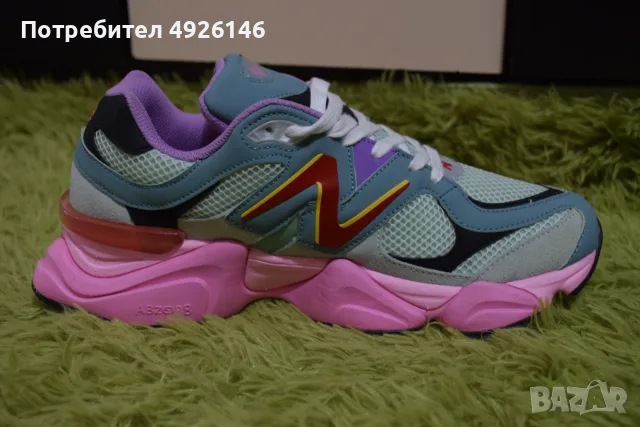 ЧИСТО НОВИ! New Balance 9060 "Warped Multi-Color", снимка 4 - Ежедневни обувки - 55753948