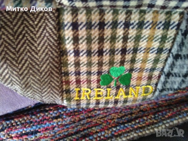 Вълнено кепе шапка Ирландия вълна №58-59 нова, снимка 5 - Шапки - 41577926