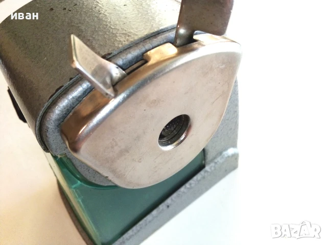 Стара голяма настолна острилка., снимка 4 - Антикварни и старинни предмети - 50867342