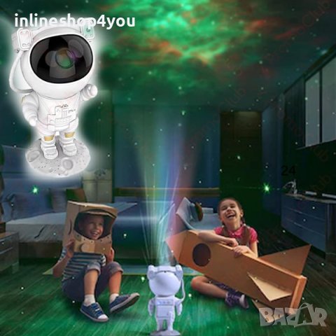 Лазерен проектор Интерстелар КОСМОНАФТ- звездно небе , снимка 7 - Детски нощни лампи - 42553307