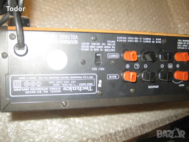 Technics su-8022k, снимка 5 - Ресийвъри, усилватели, смесителни пултове - 49399743