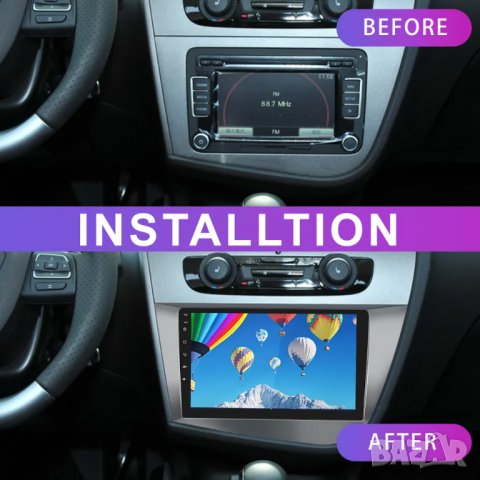 Мултимедия, Двоен дин за SEAT LEON, Андроид, 9", кола, 2 Дин навигация за СЕАТ ЛЕОН плеър с Android, снимка 7 - Аксесоари и консумативи - 40060692