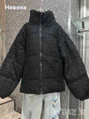 Зимно яке букле 2 цвята