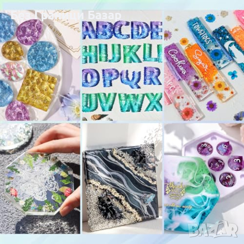 Нова Епоксидна Смола LET'S RESIN 3.78L - Ясна, Устойчива, Многофункционална, снимка 6 - Други - 44516326