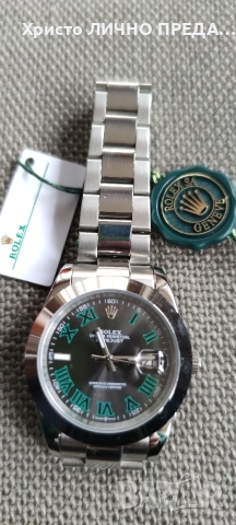 Rolex Datejust 41mm Wimbledon 126300, снимка 12 - Мъжки - 52893485
