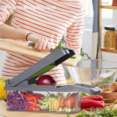 Мултифункционално ренде Veggie Slicer 14 в 1, снимка 6 - Други - 48149173