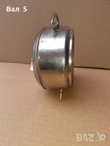 Рядък БЪЛГАРСКИ часовник , будилник РОДИНА . Работи, снимка 5 - Антикварни и старинни предмети - 52076385