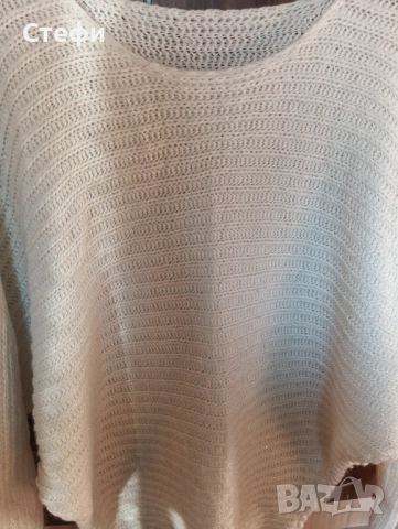 Дамски пуловер свободен модел, снимка 3 - Блузи с дълъг ръкав и пуловери - 52920003