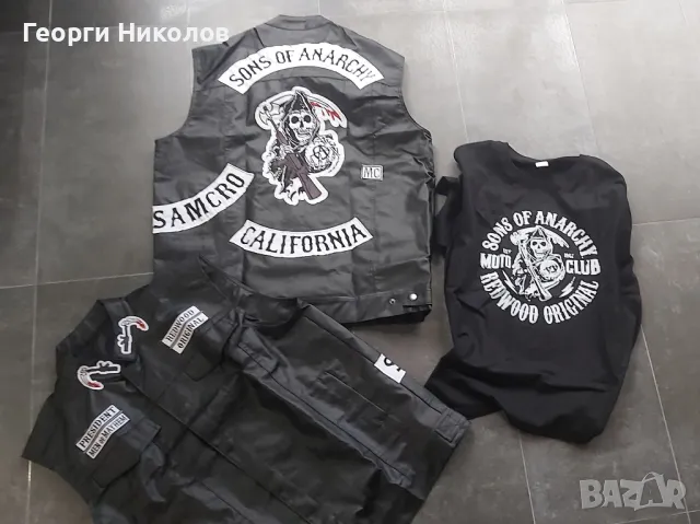 Кожен елек, блузи, шапки 