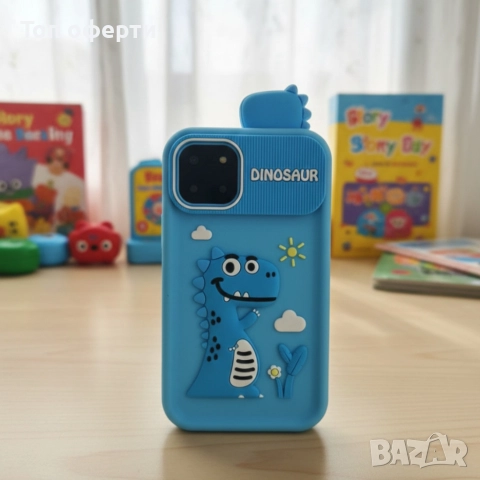 Детски смарт телефон P1 Plus с игри и двойна камера – 2.8″ IPS дисплей, 8GB памет и силиконов калъф, снимка 4 - Образователни игри - 52926633