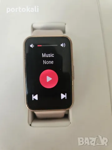 Huawei Watch Fit смарт часовник Smartwatch розов пълен комплект супер състояние, снимка 8 - Дамски - 50125458
